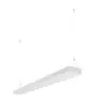 Ledvance LED Linéaire Suspension luminaire IndiviLED 56W 6150lm - 830 Blanc Chaud | 150x12cm - Direct/Indirect